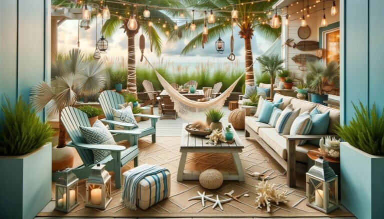 Beachside Beauty Coastal-Inspired Design for Your Patio