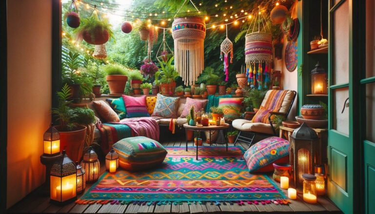 Discovering Bohemian Style in Outdoor Spaces