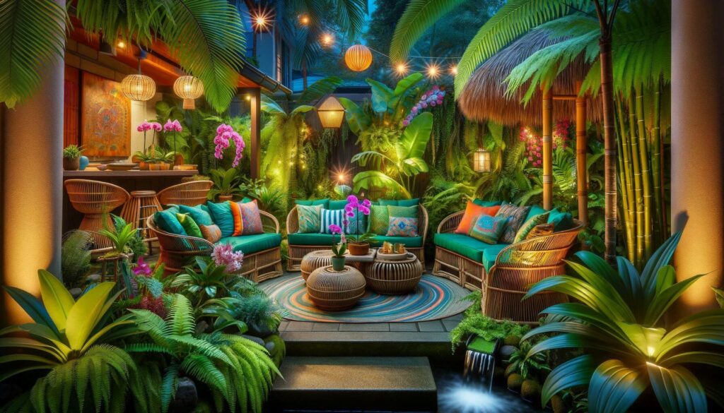 How To Create a Tropical Oasis on Your Patio