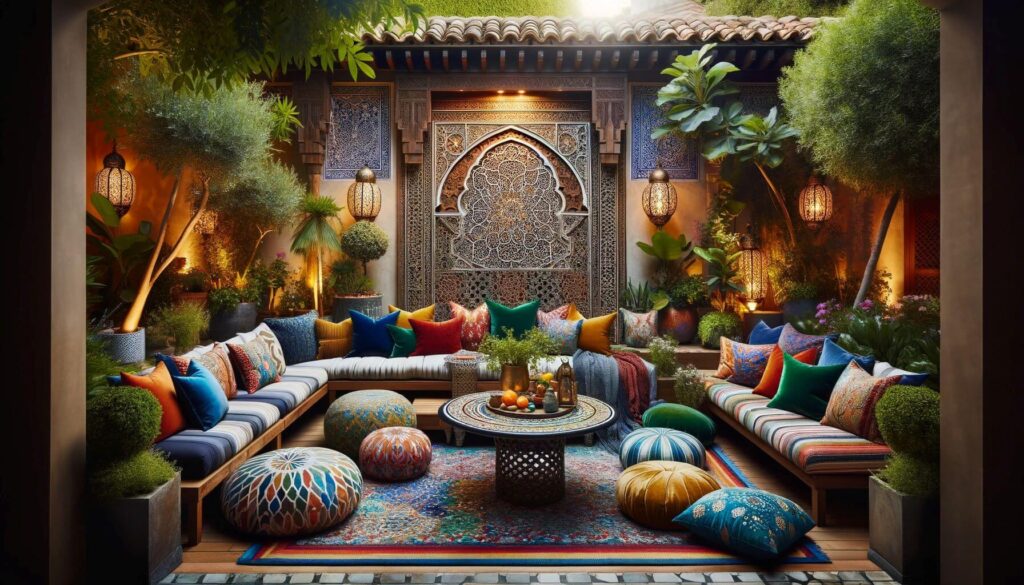 Moroccan Inspired Patio Style How To Design