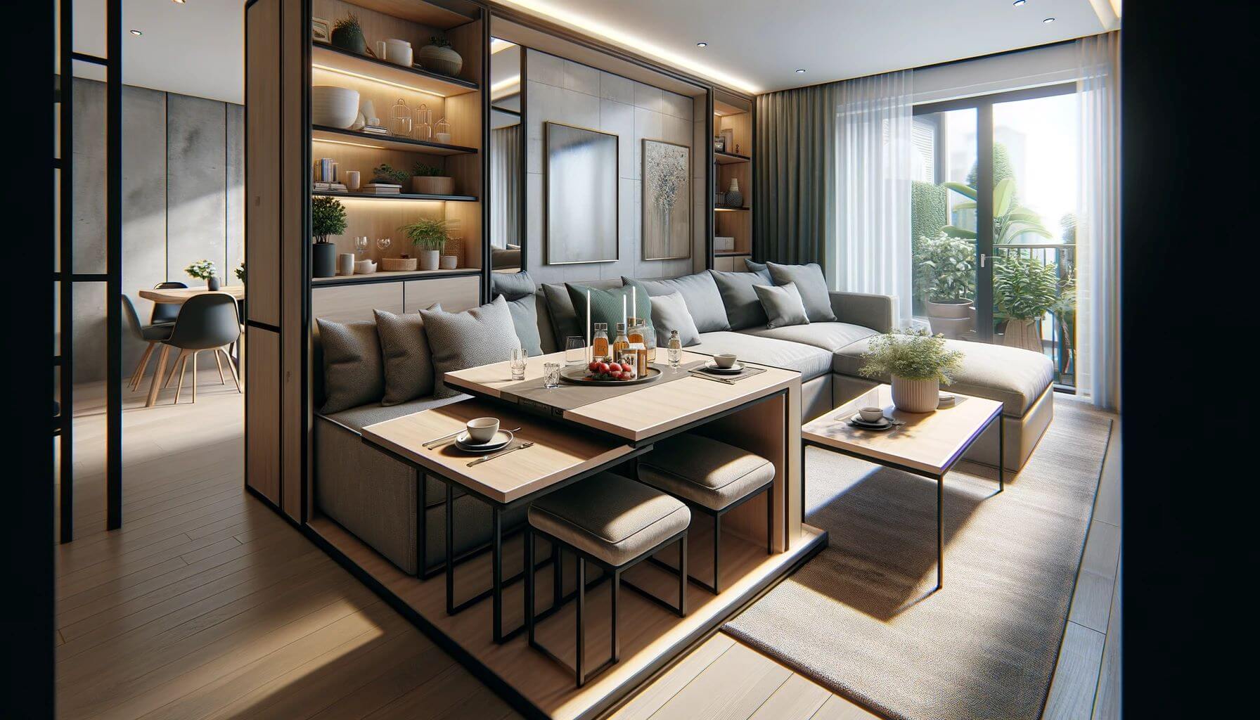 How To Layout Small Living Dining Room Combo: 25 Design Ideas - GWS ...