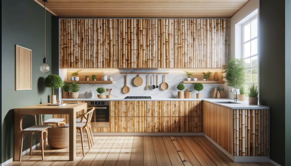 Bamboo kitchen Cabinets
