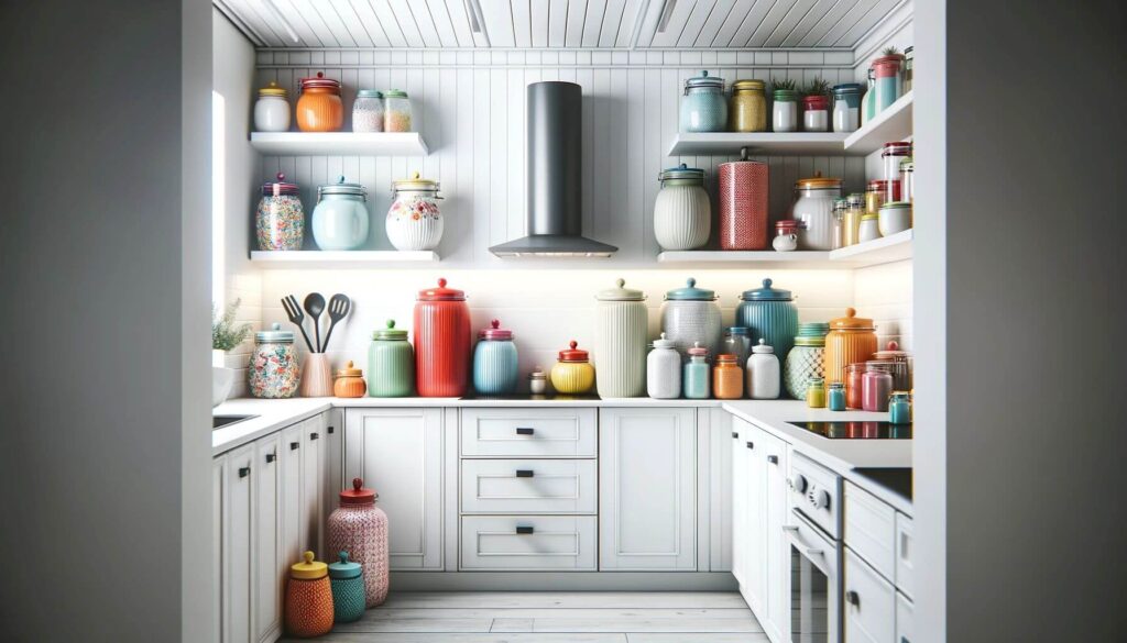 Decorative containers for storage