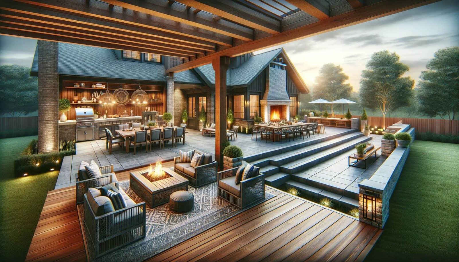 Why Blend Concrete Patio and Wood Deck: 18 Important Reasons