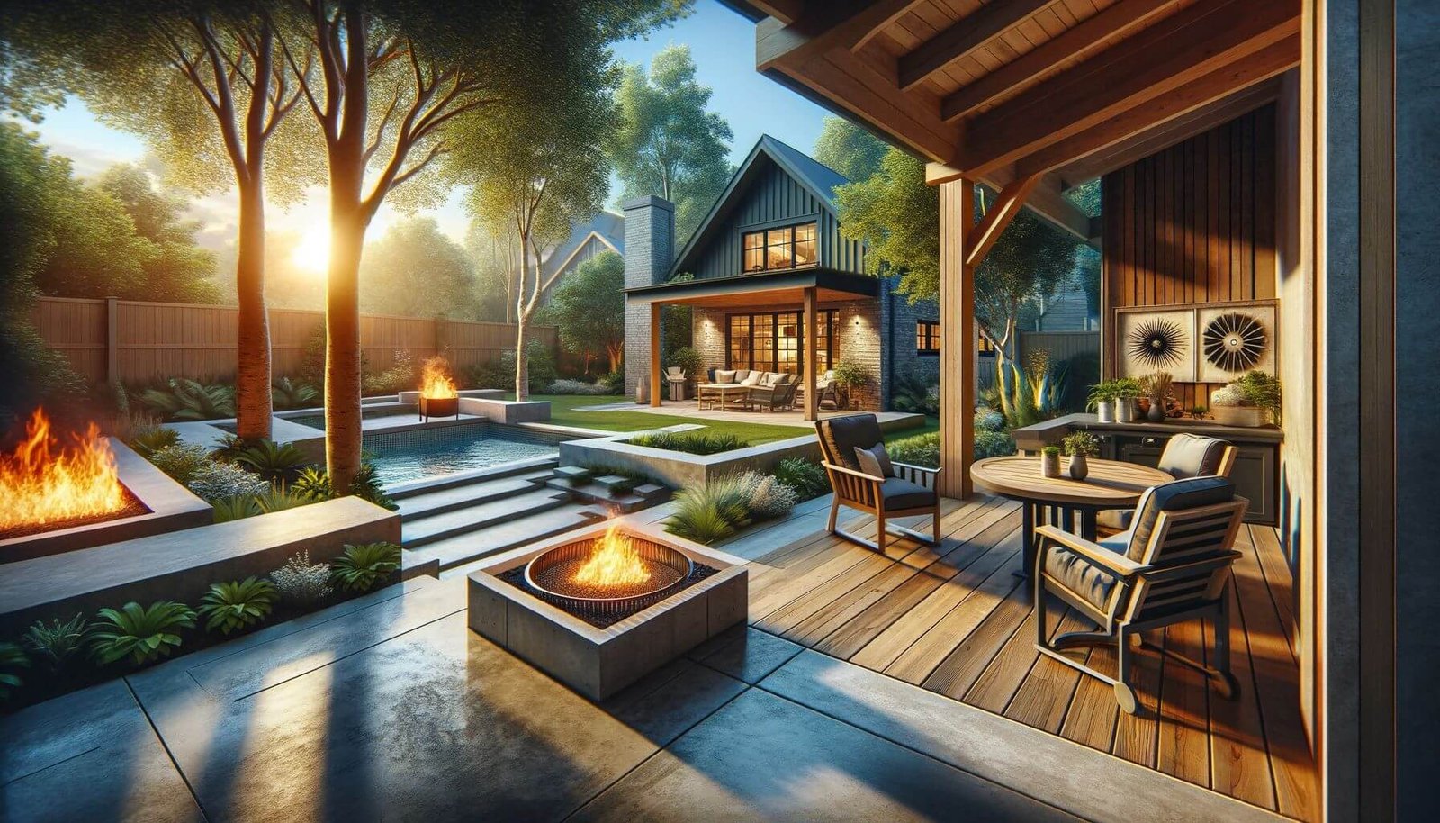 Why Blend Concrete Patio and Wood Deck: 18 Important Reasons