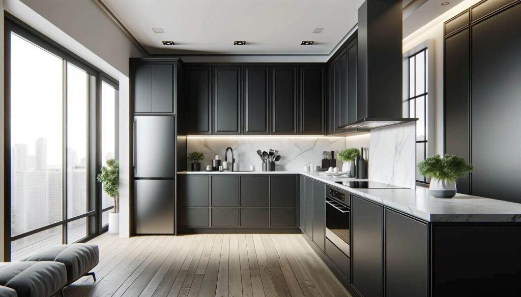 How To Make Black Kitchen Cabinets Elegant