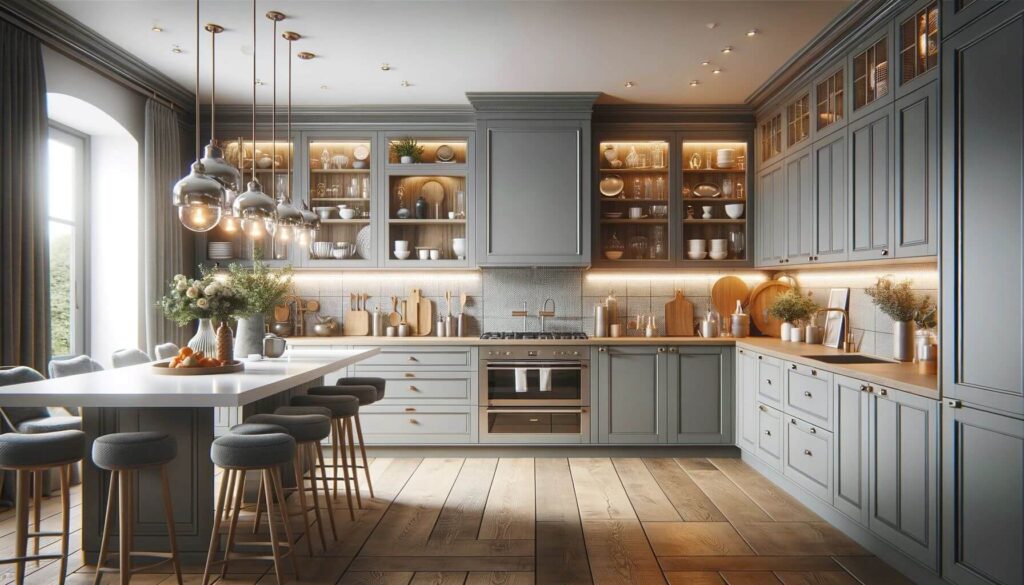 How To Make Grey Kitchen Cabinets Elegant