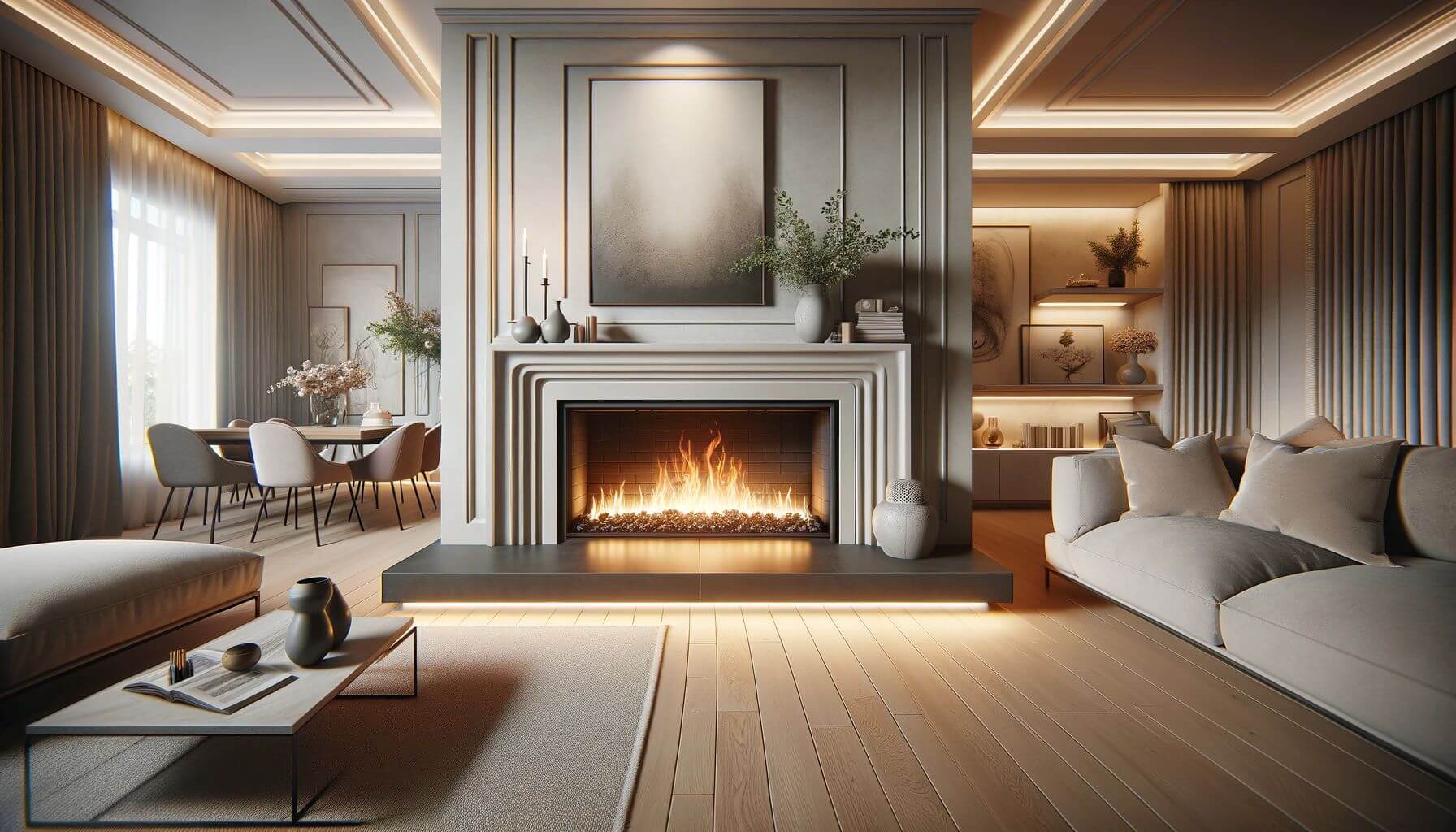 How to Design Fireplace Hearth: 50 Stunning Ideas