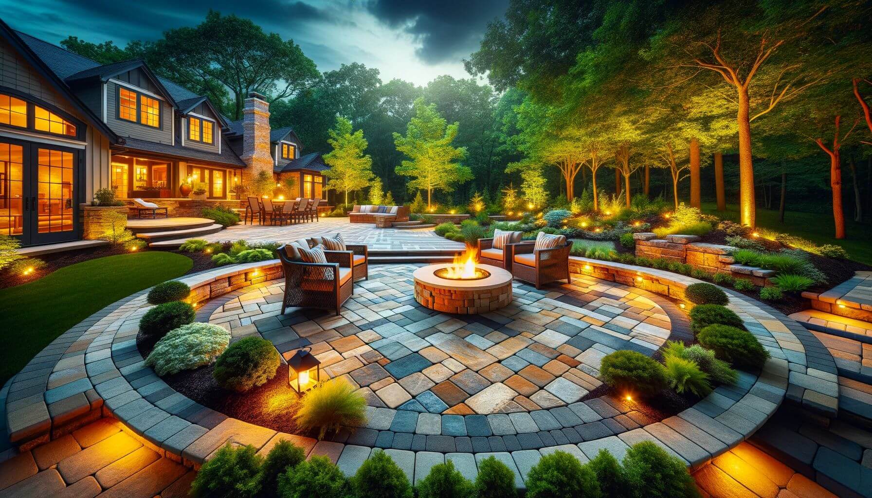 How to Enhance Your Outdoor Living Space 50 Paver Patio Ideas