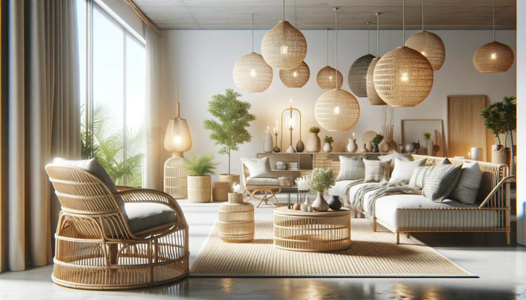 Modern Home Decor with Rattan Revival