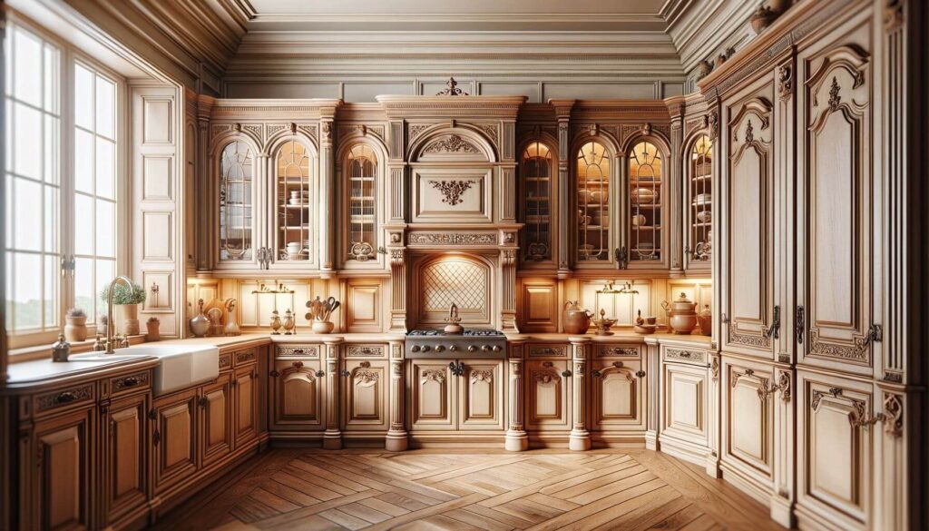 Traditional Raised Panel kitchen Cabinets
