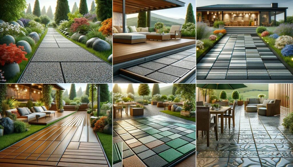 Waterproof outdoor Flooring Designs ideas