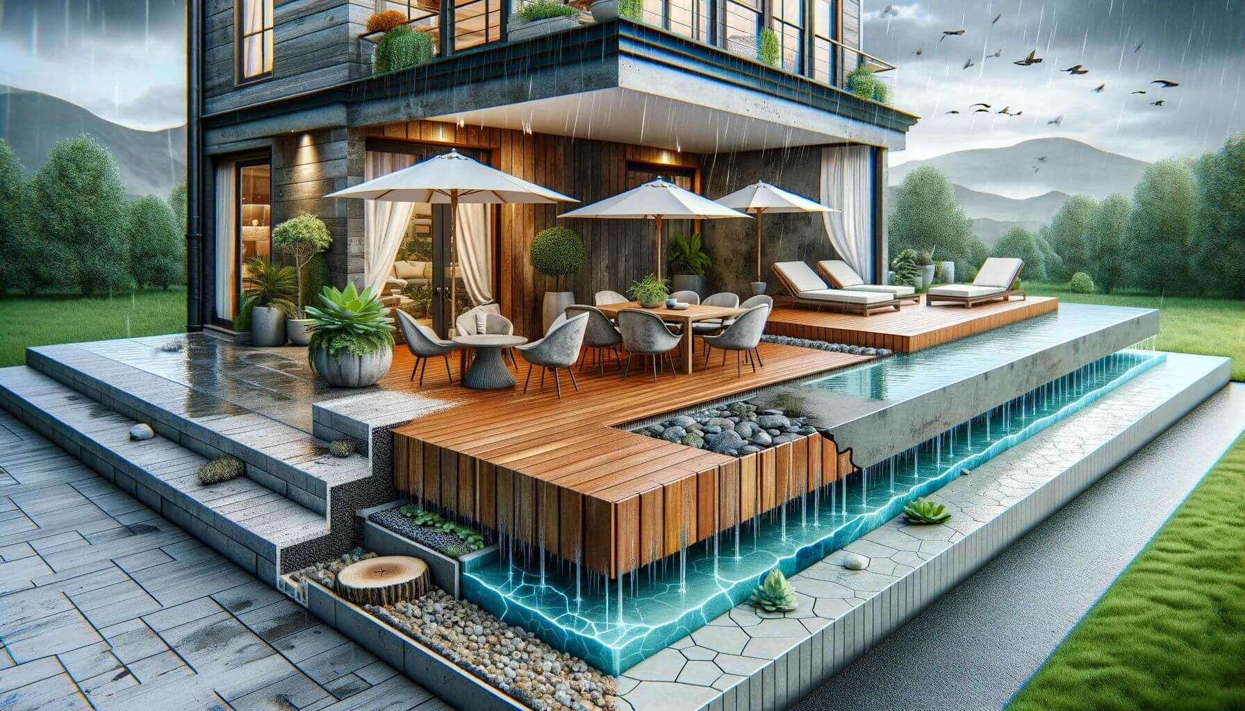 Wood Deck vs Concrete Patio How To Choose The Right Option GWS