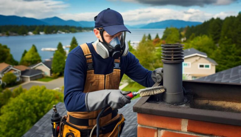 A professional chimney sweep in Lake Stevens Wa