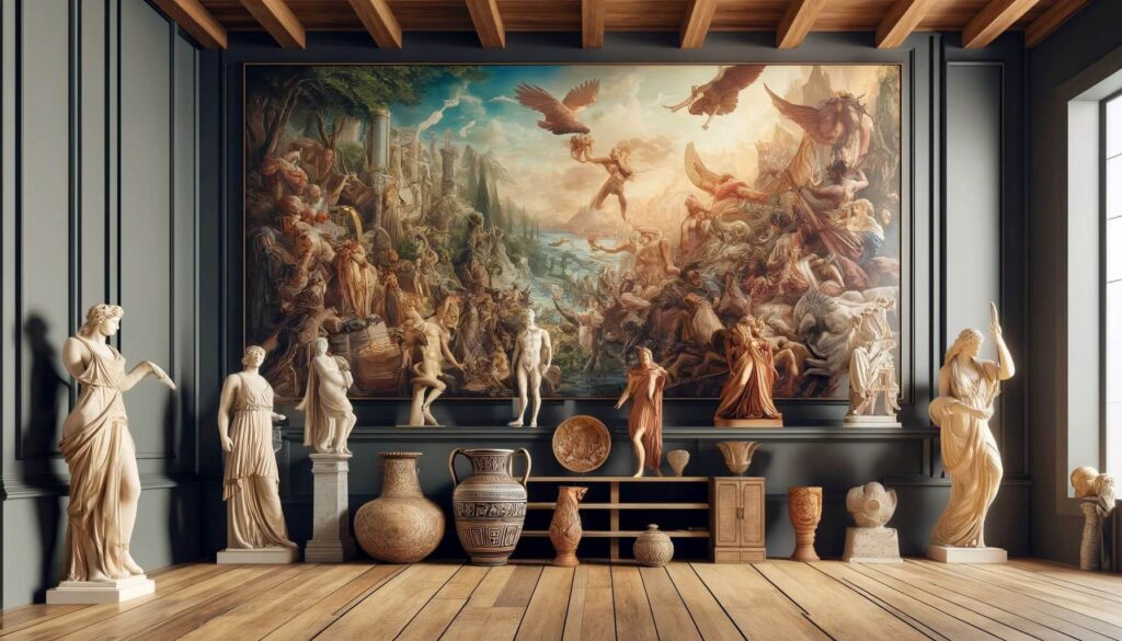 Greek mythology into your home decor is a powerful way to add a layer of cultural depth