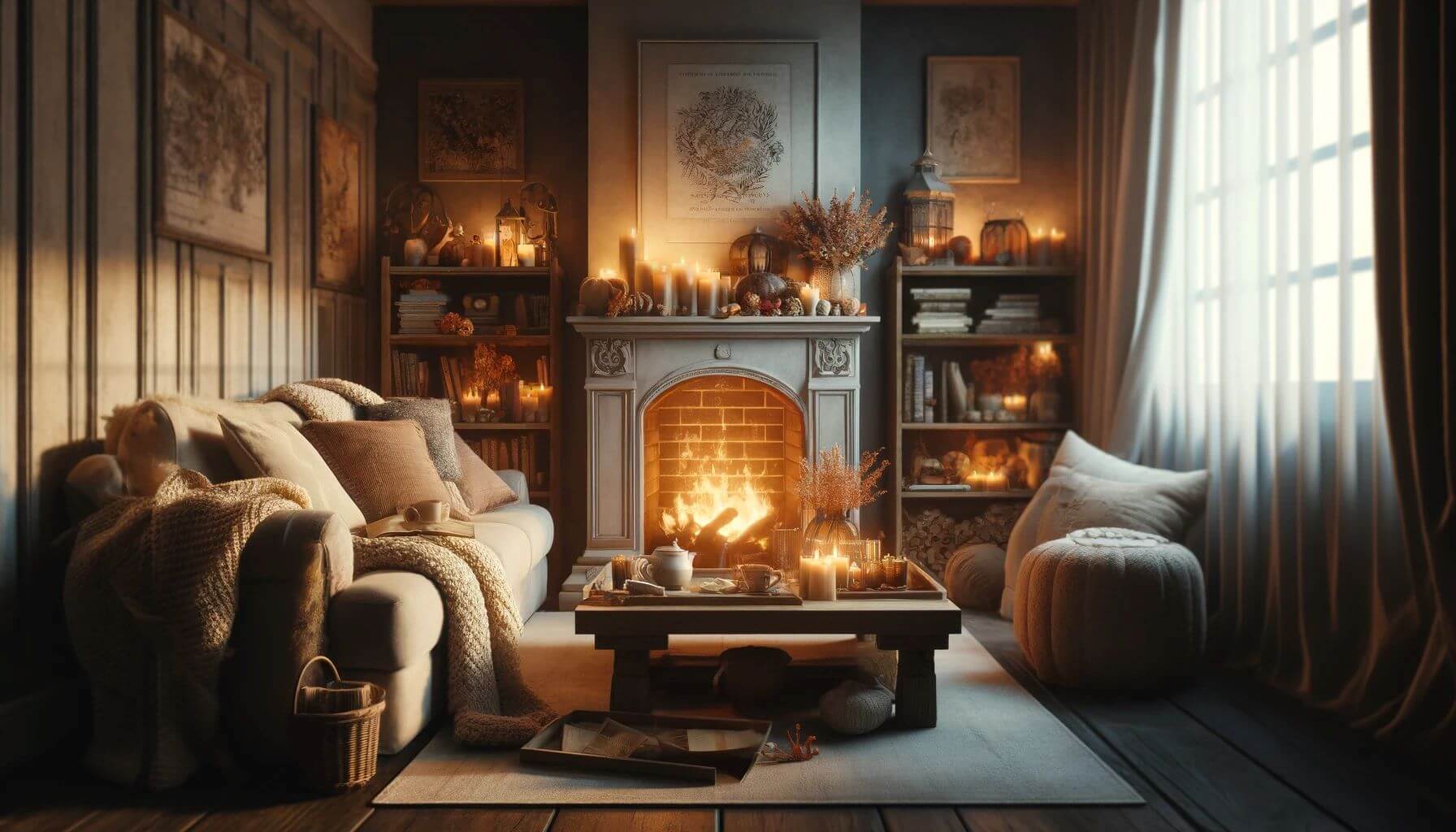 How To Create Cozy Fireplace Decor for Chilly Evenings 25 ideas