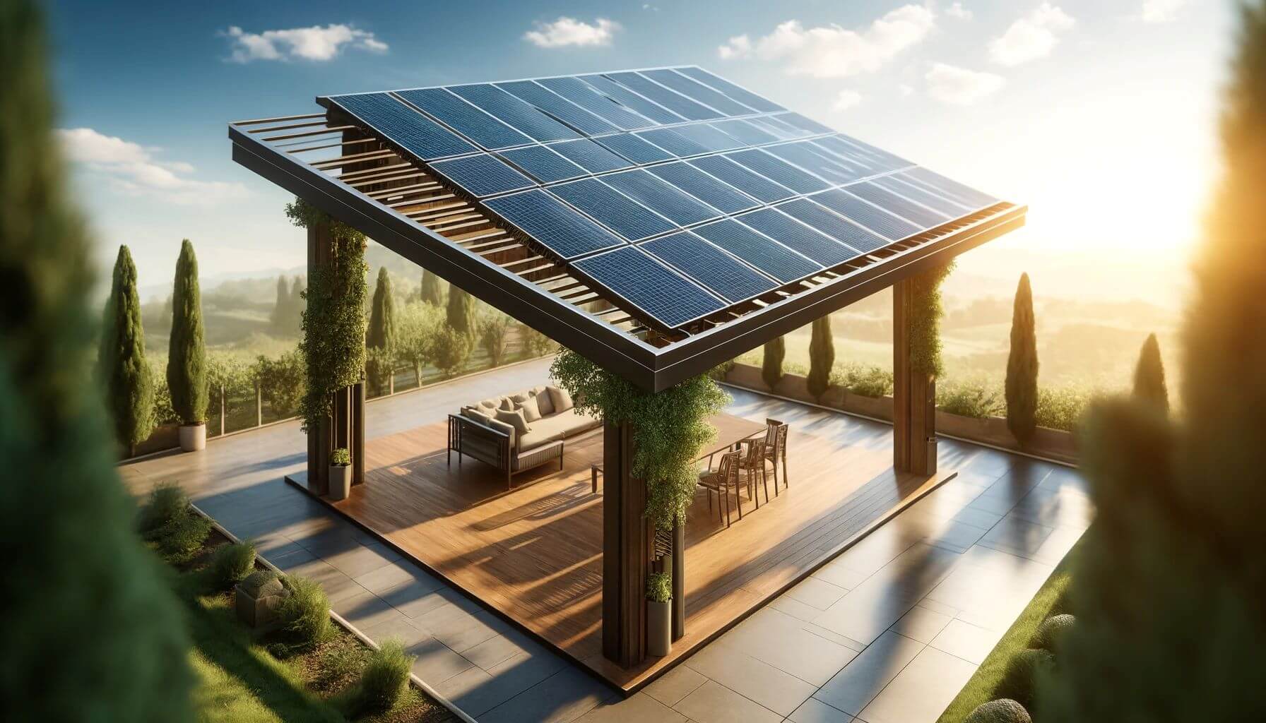 Pergola Roof Ideas To Design Your Outdoor Retreat - GWS Masonry & Home ...