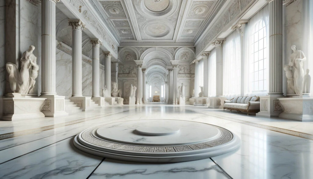 Marble has been synonymous with Greek architecture