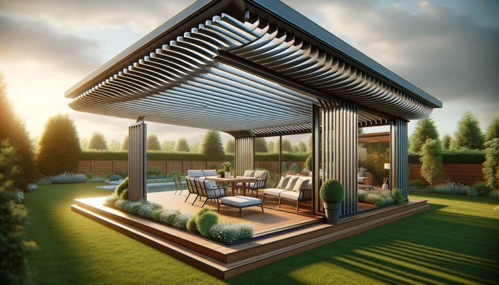Vinyl Louvered Roofs