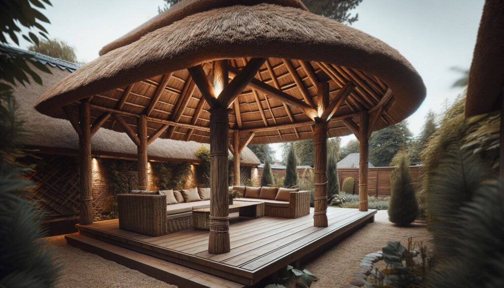 Go Traditional with Thatched Roofing