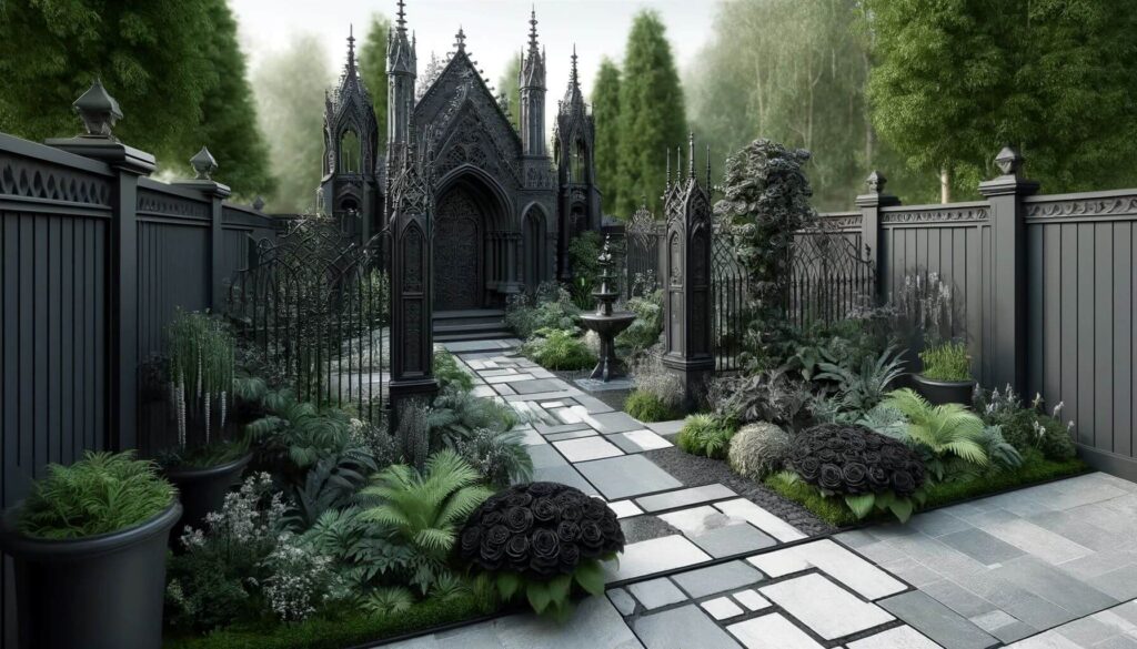 Landscaping A Gothic Garden