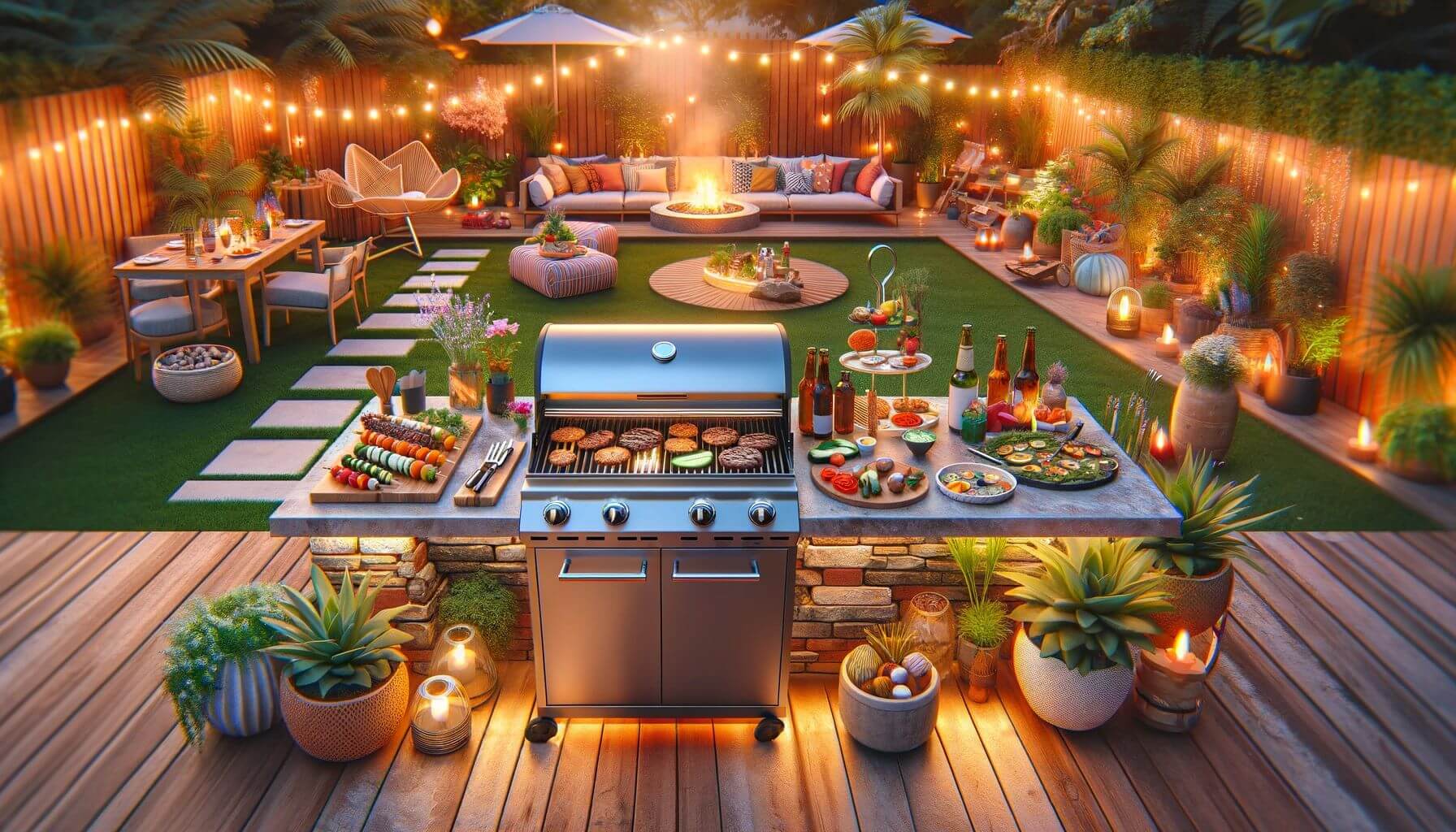 Outdoor grill ideas for summer