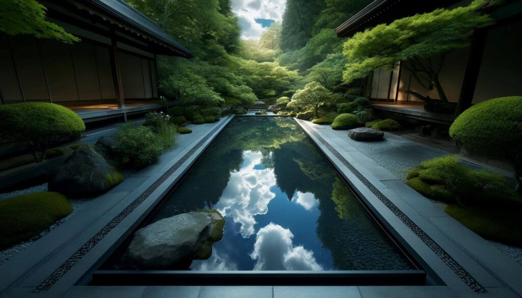 Reflection Pool for zen garden