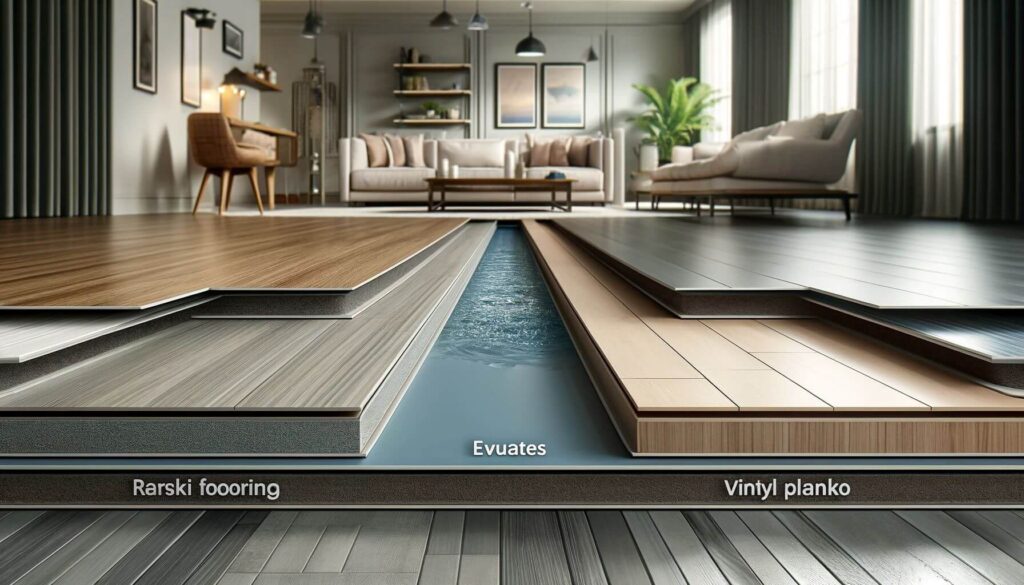 The Waterproof Claims a comparison of different flooring options