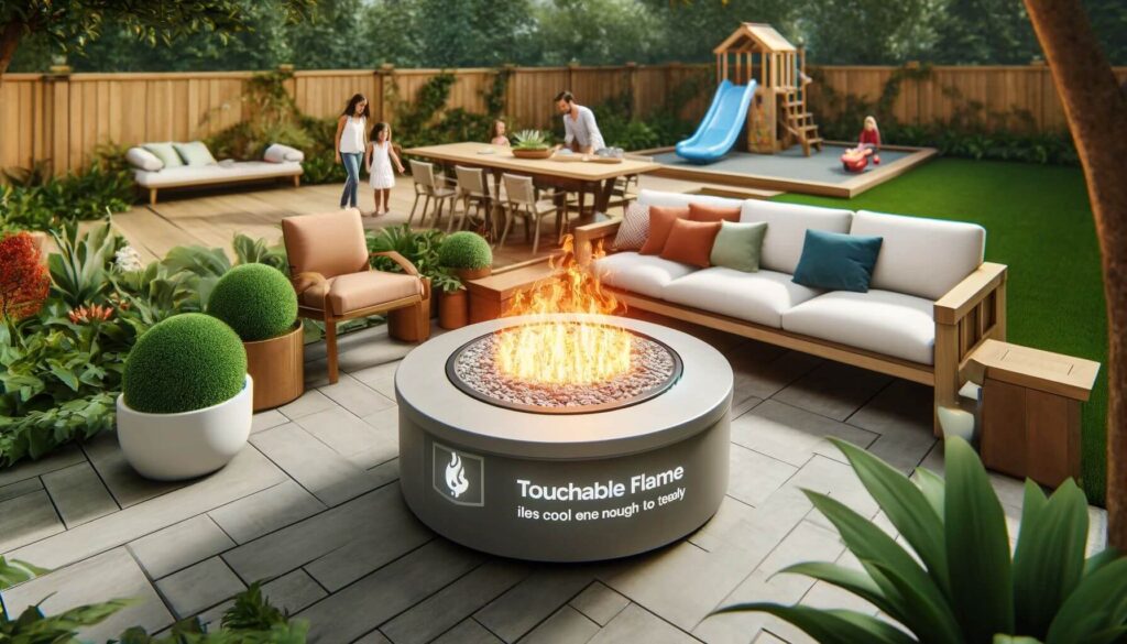 Touchable Flame Fire Pits