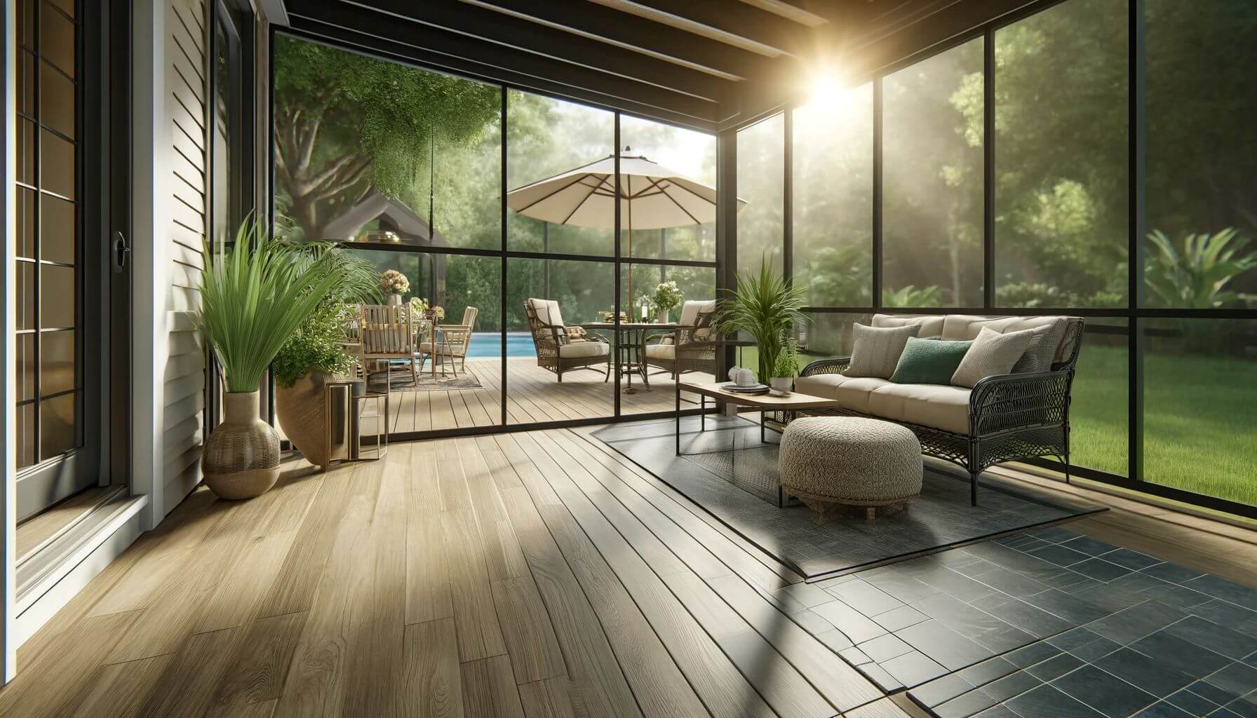 What is the Best Waterproof Flooring for a Screened-in Porch