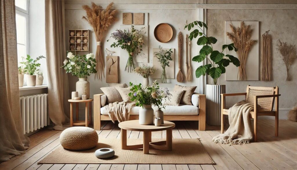 Incorporating Natural Elements in your Scandinavian Living Space