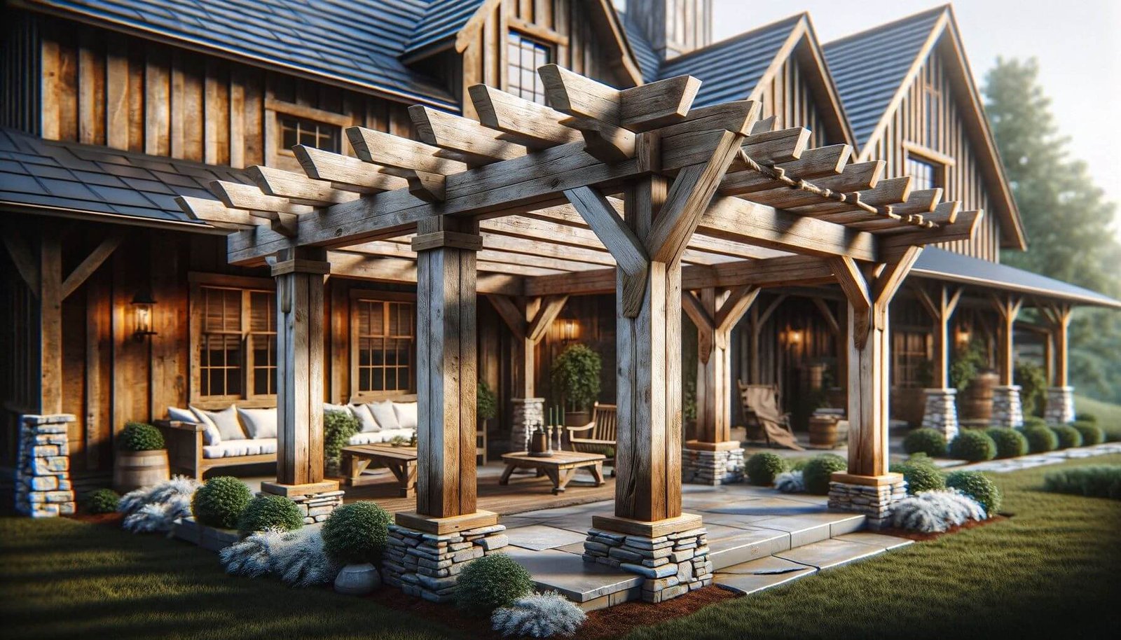 Pergolas for Every Staircase: How to Adapt Different Designs Style