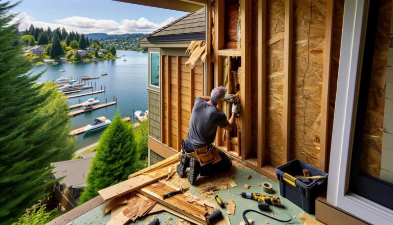 Plywood Rot Repair in Lake Stevens WA