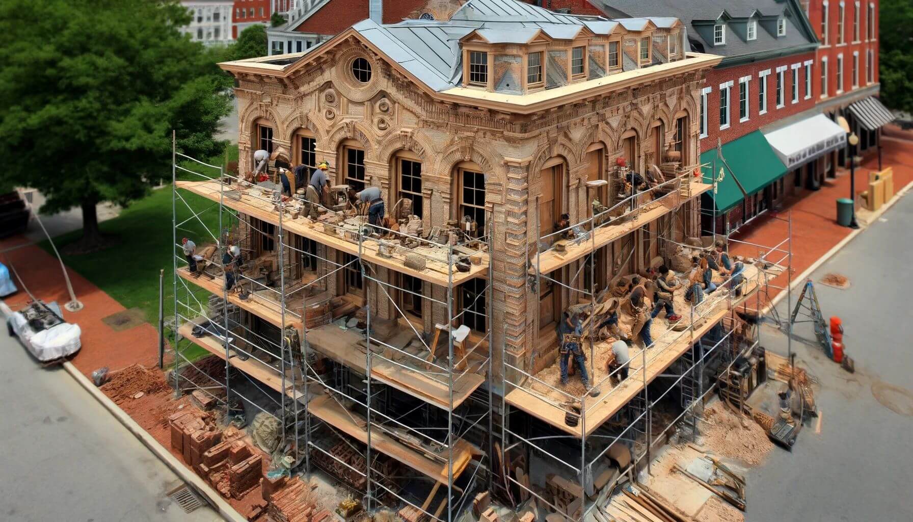 Restoring Charm Masonry Restoration Projects in Frederick md