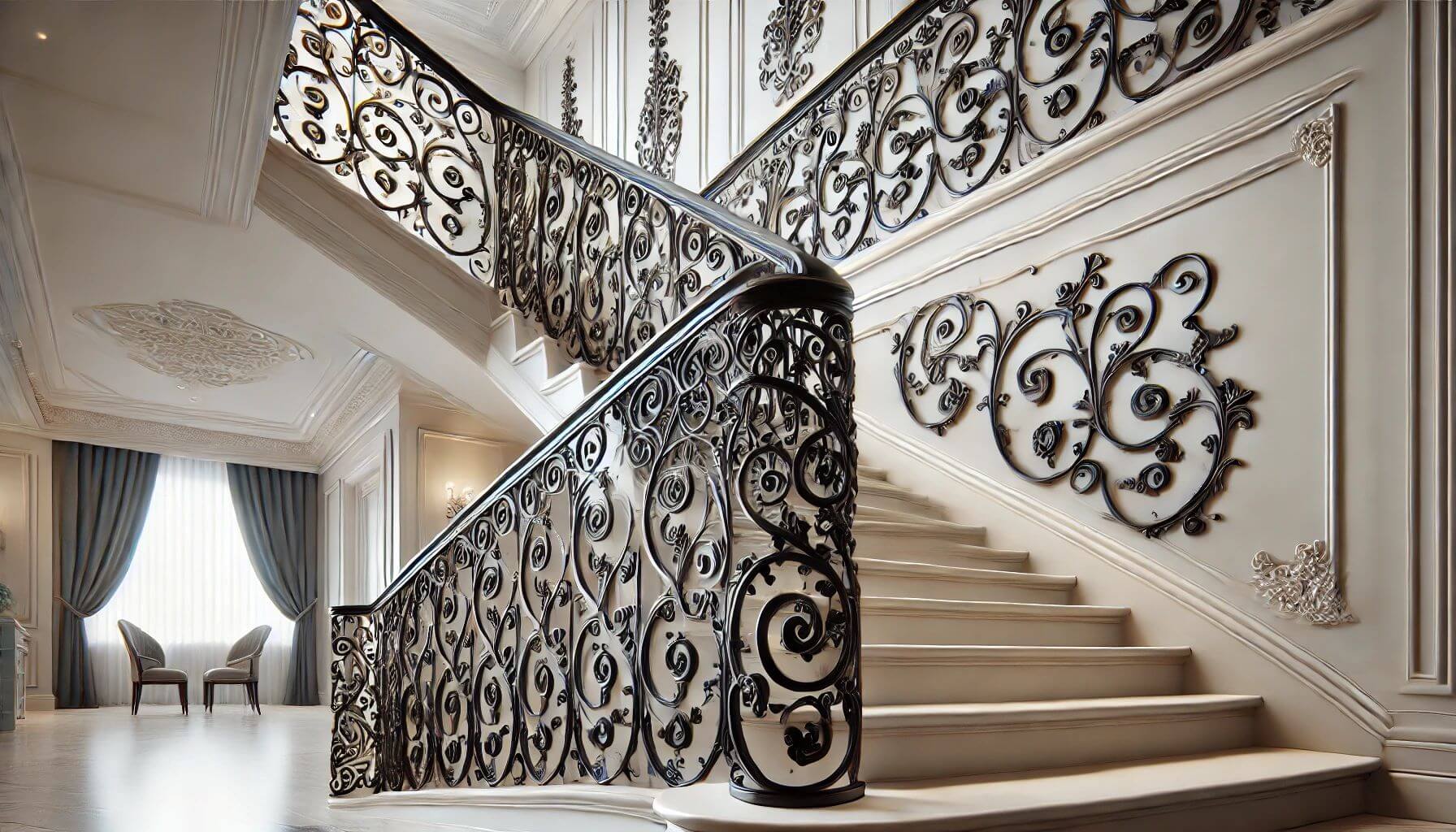 Wrought Iron Scrollwork