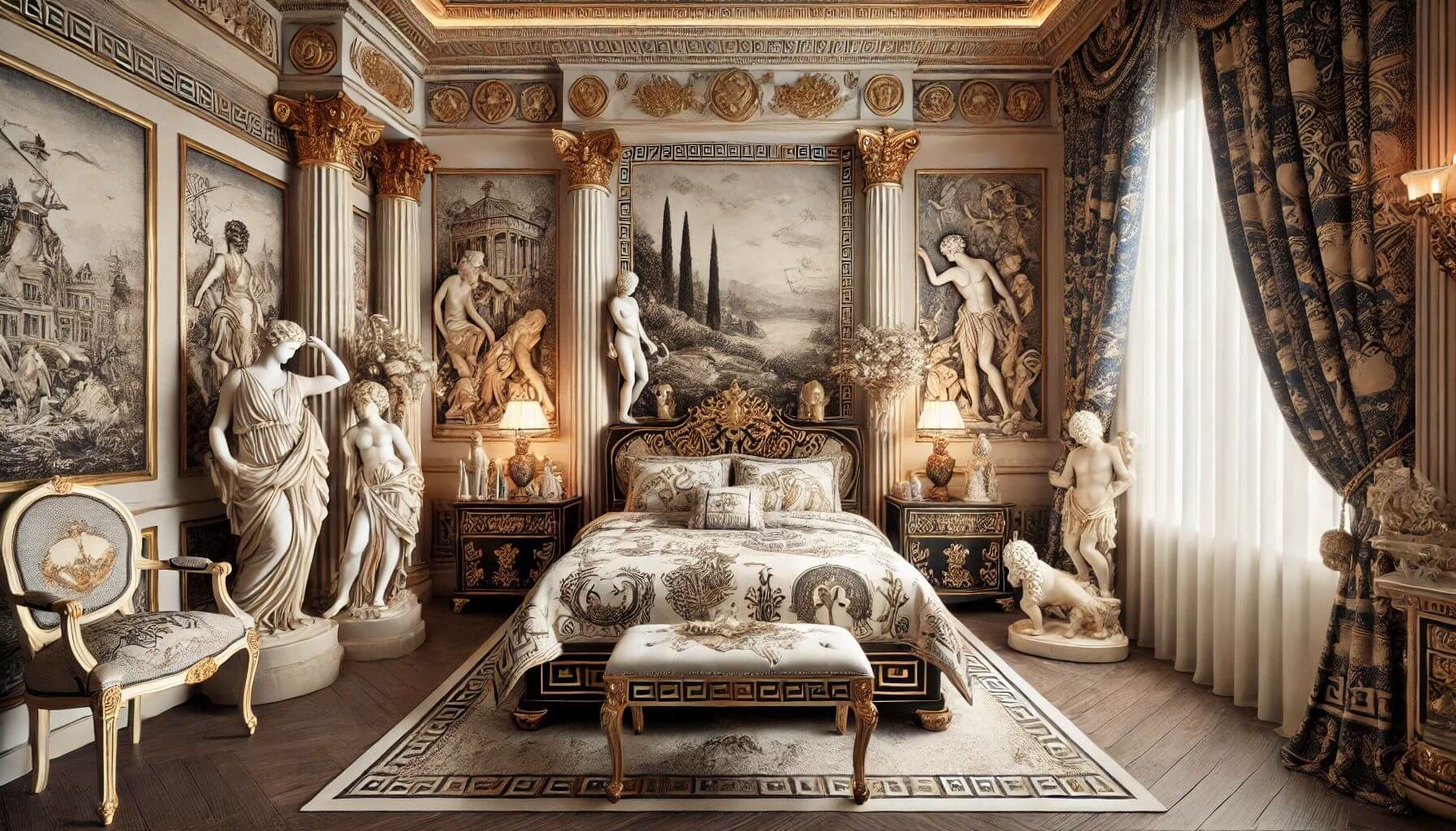 12 Ways to Incorporate Greek Mythology into Your Bedroom Decor