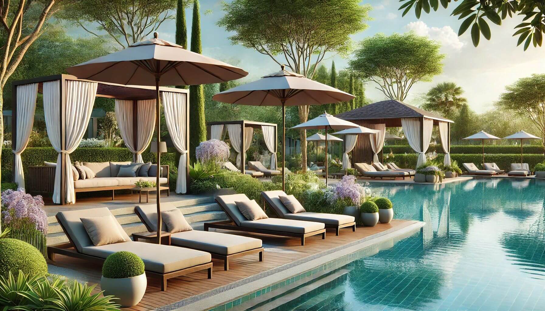 18 Luxurious Pool Shade Ideas for Ultimate Relaxation