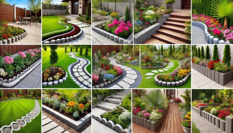 19 Innovative Concrete Edging Ideas to Transform Your Garden