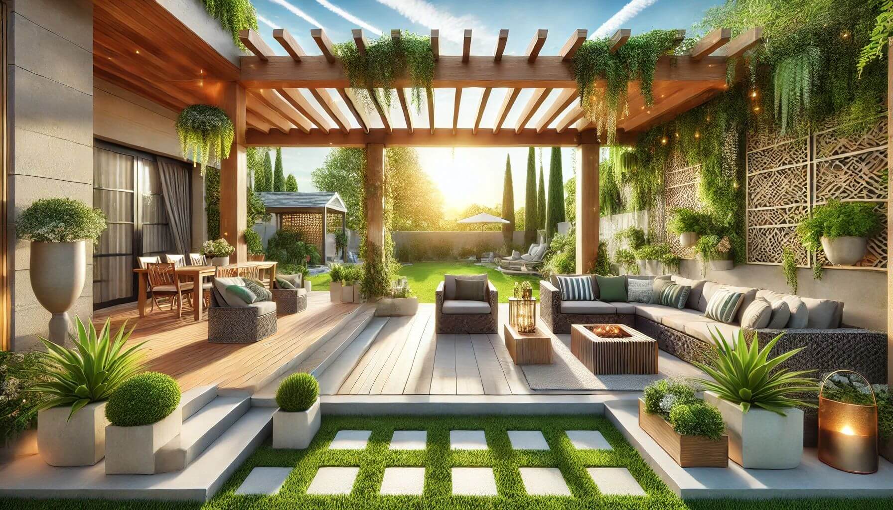 21 Creative Rectangle Patio Design Ideas Perfect for Any Home