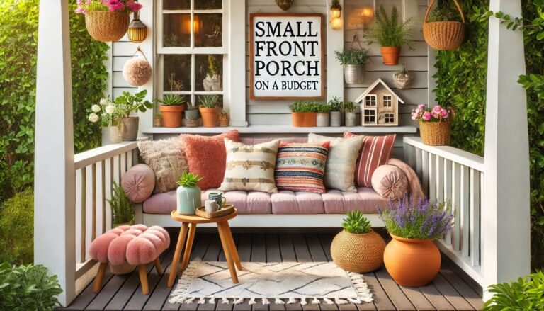 25 Best Small Front Porch Decor Ideas and Designs On A Budget