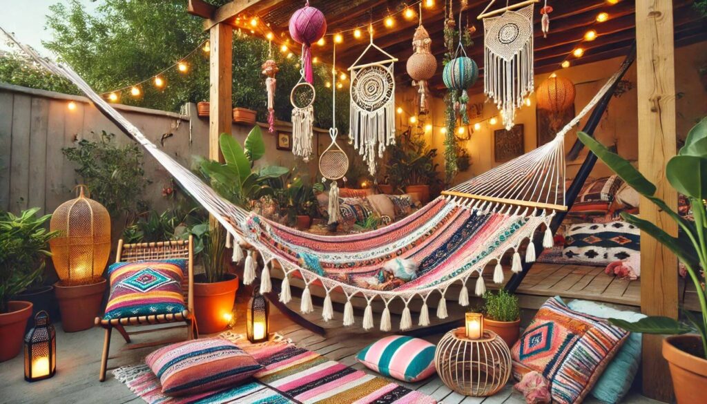 Boho Chic Hammock Haven