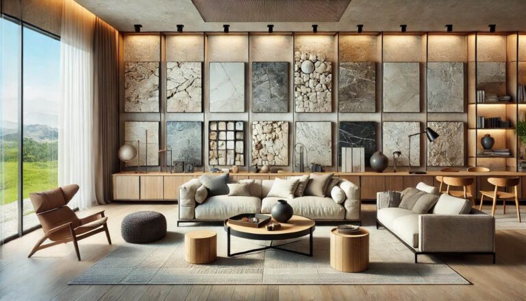 Choosing the right stone for your living room