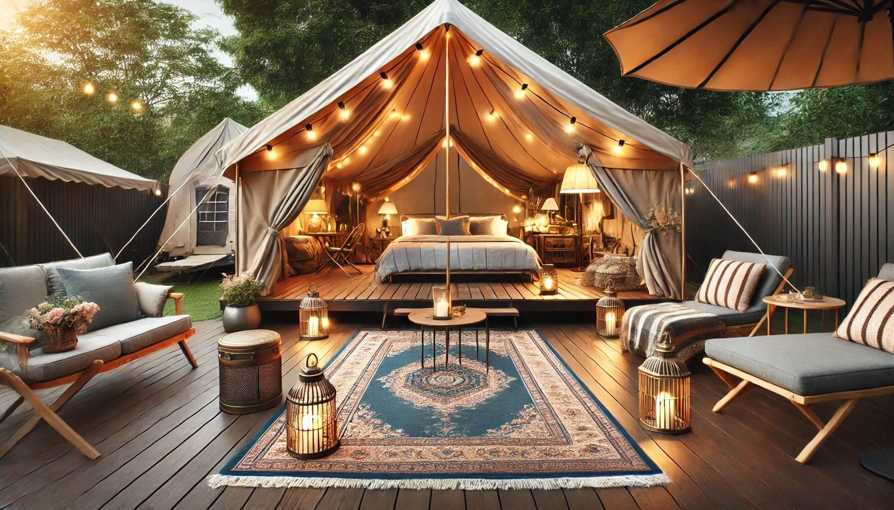 Picture of How to Design a Dreamy Outdoor Bedroom for This Summer - GWS Masonry ...