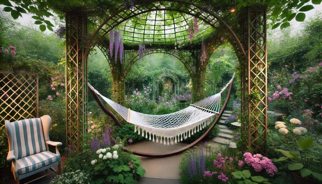 Hammock in a Secret Garden