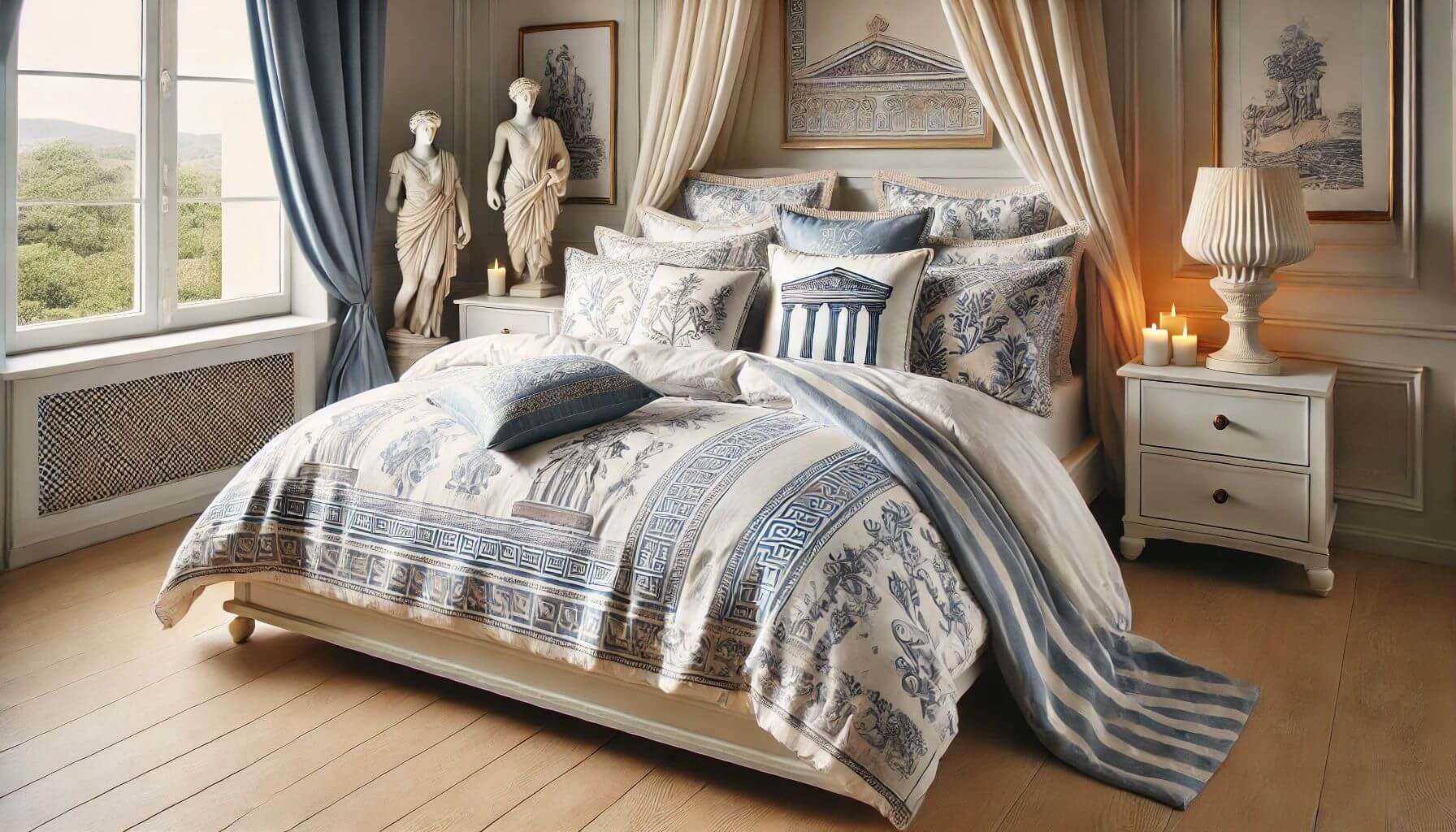 How to Choose the Perfect Greek-Inspired Bedding
