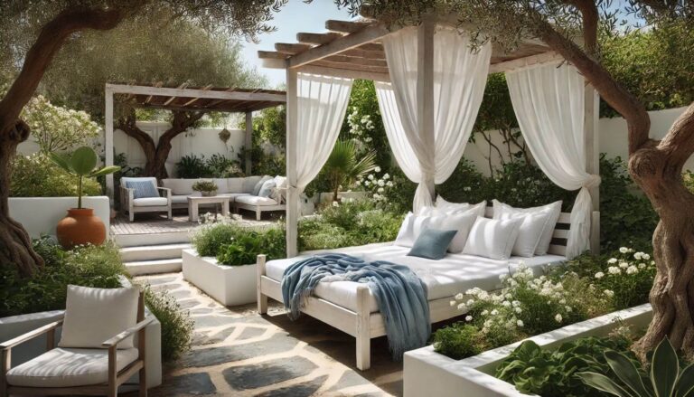 How to Create a Greek Outdoor Sleeping Area