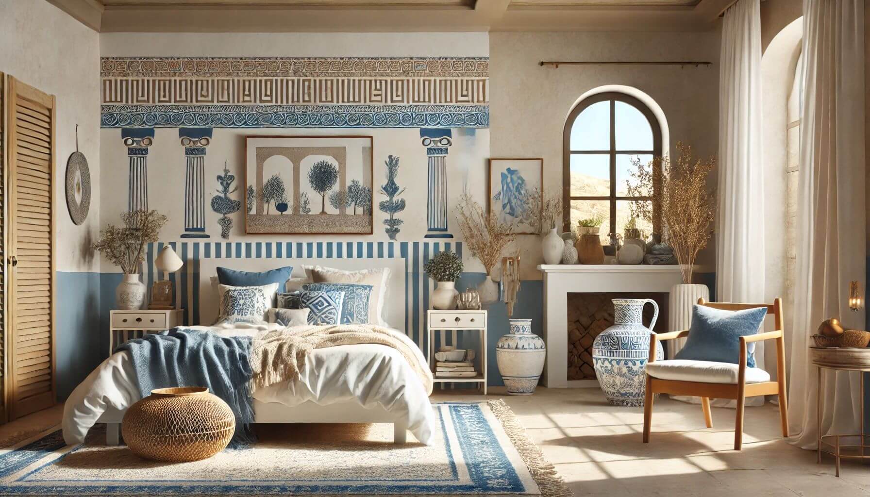 How to Create a Mediterranean Color Palette for Your Bedroom