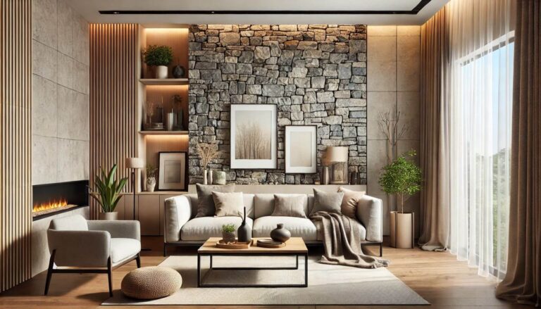 How to Decorate an Interior Stone Wall