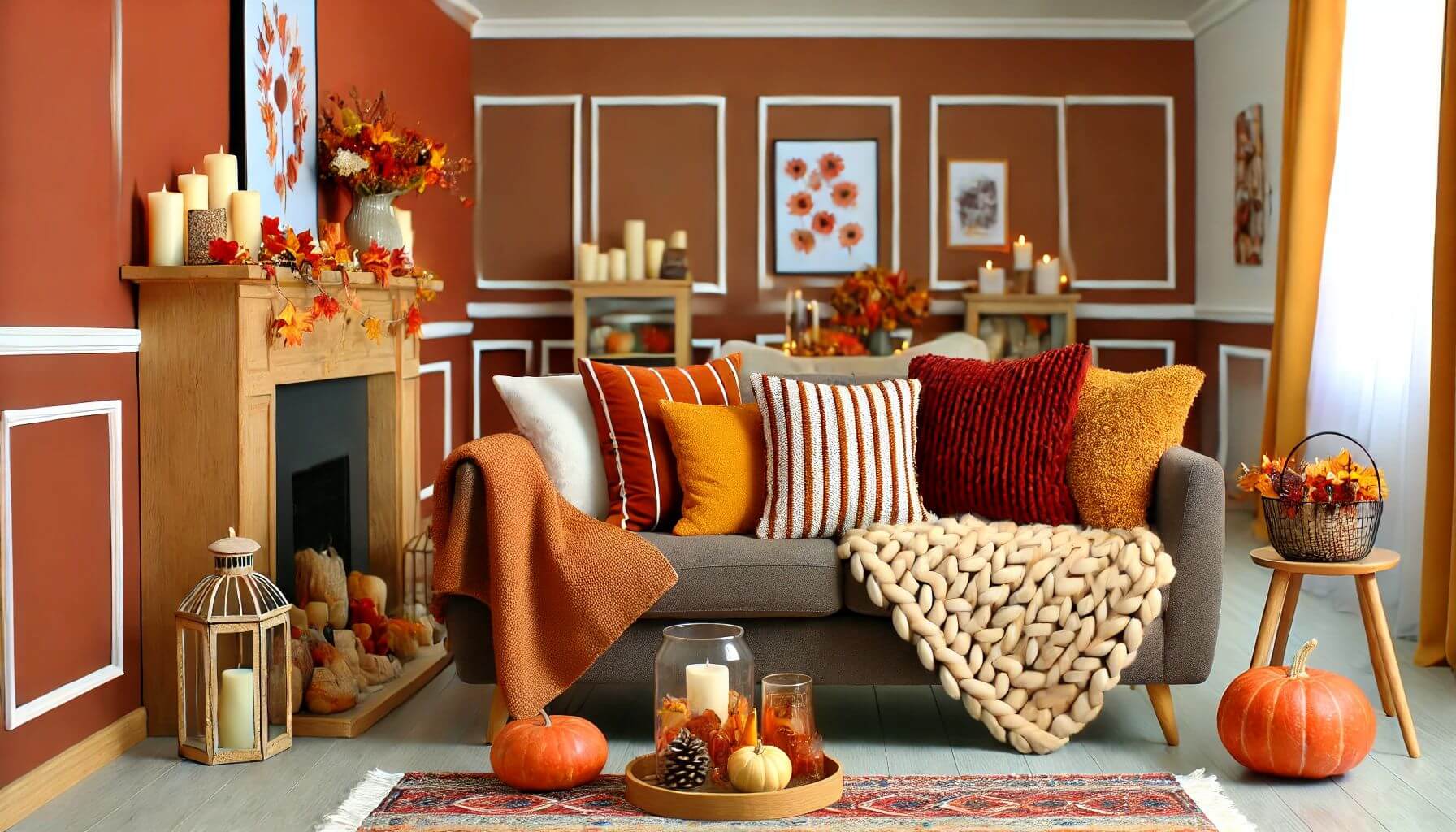 Living Room Fall Decor Ideas: Cozy and Stylish Inspirations