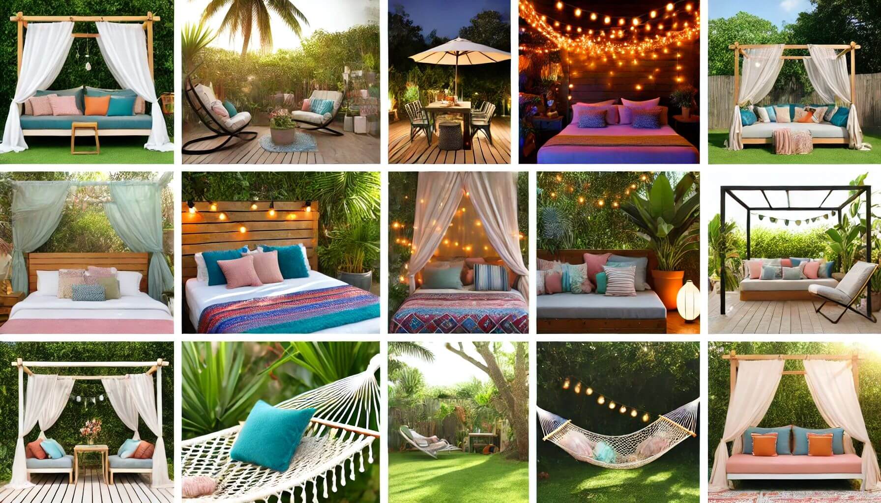 How to Design a Dreamy Outdoor Bedroom for This Summer